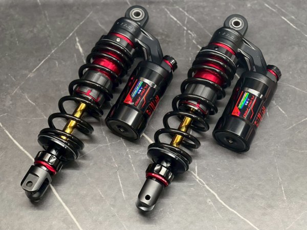 画像3: 🔥【アウトレット特価】RCB 30周年記念 305mm 減衰調整リアショック FLOW-PRO｜シグナスグリファス・X FORCE・AEROX155 対応 (3)