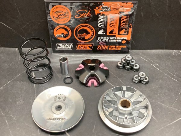 画像1: 🐍【SCRK ワールドチャンピオン プーリーセット｜シグナスX 1〜5型対応】 (1)