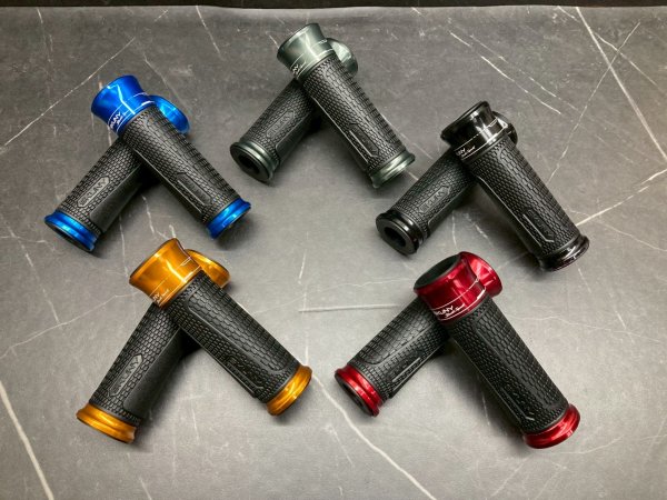 画像3: 🐰SKUNY アルミ リング グリップ 120mm｜シグナスX (3)