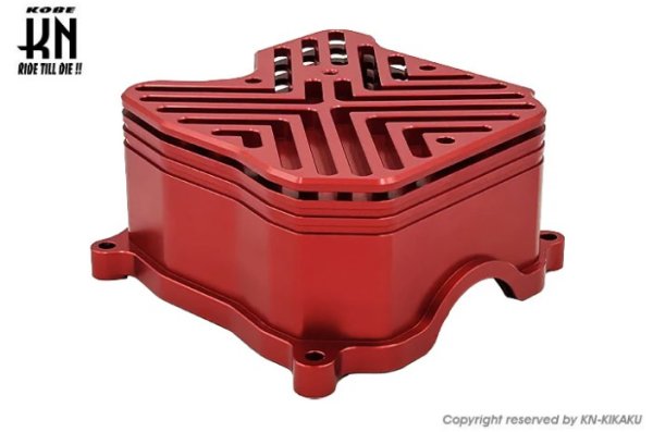 画像11: 🛠️【KN企画 ビレットヘッドカバー ブラック 、レッド｜シグナスX・グリファス対応】 (11)