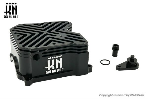 画像3: 🛠️【KN企画 ビレットヘッドカバー ブラック 、レッド｜シグナスX・グリファス対応】 (3)