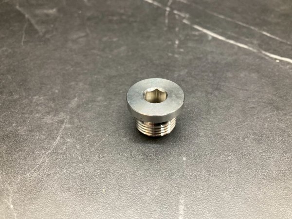 画像2: 🔩 O2センサーキャップ M18×P1.5 ステンレス製メクラキャップ｜銅ガスケット付き（1セット） (2)