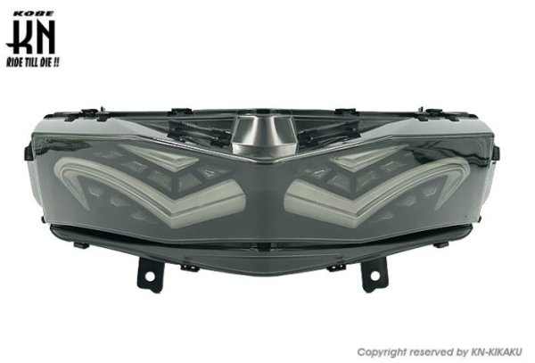 画像1: 🔴KN企画 LEDテールアッセン シグナスX4型 /国内/台湾仕様 対応 スモークレンズ/ホワイト (1)