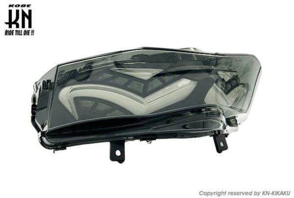 画像3: 🔴KN企画 LEDテールアッセン シグナスX4型 /国内/台湾仕様 対応 スモークレンズ/ホワイト (3)