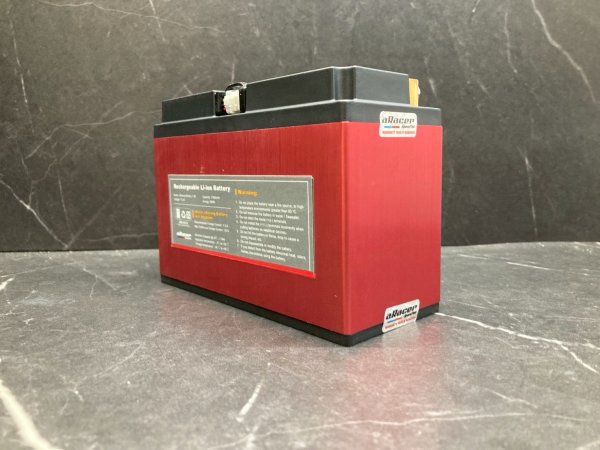 画像4: 🔋 aRacer eRacing Battery 7.5B レーシング リチウムバッテリー 赤｜大容量・ハイパワーモデル　/　グリファス対応 (4)