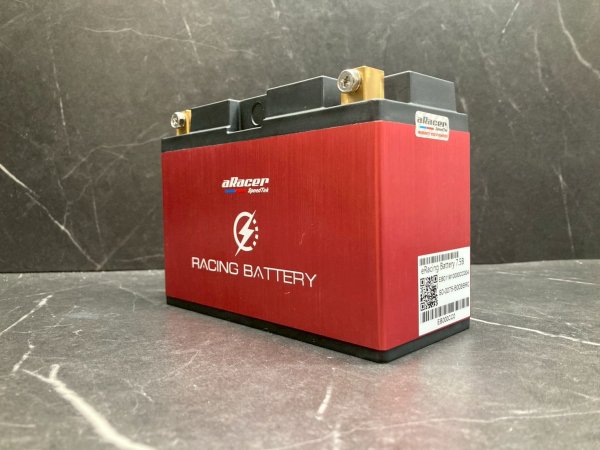画像2: 🔋 aRacer eRacing Battery 7.5B レーシング リチウムバッテリー 赤｜大容量・ハイパワーモデル　/　グリファス対応 (2)