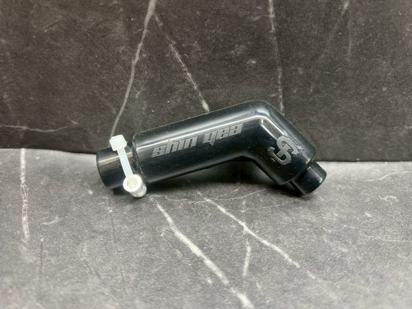 画像1: 🔧 新雅部品 ダルマ端子付きプラグキャップ ブラック｜シグナスX・BW’S125対応｜耐久性重視の点火系アップデート (1)