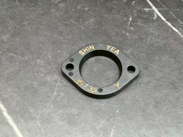 画像2: 🔧 新雅部品 テーパーベークライト シグナスX・BW’S125対応｜吸気径最適化＆熱対策パーツ  （26→30mm / 32→35mm） (2)