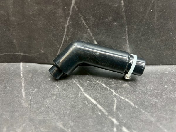 画像2: 🔧 新雅部品 ダルマ端子付きプラグキャップ ブラック｜シグナスX・BW’S125対応｜耐久性重視の点火系アップデート (2)