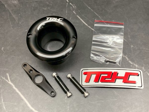 画像1: 🏁 TRHC ツインインジェクターファンネル スロットル内径42mm｜【シグナスX・BW’S125対応】 (1)