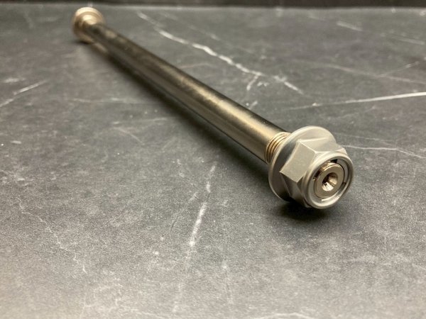 画像2: 🔩 KOOD クード クロモリアクスルシャフト シグナスX 全車対応｜フロント用 (2)