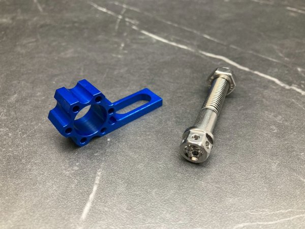 画像6: 🔩 アルミ削り出し 汎用ホースホルダー｜シグナスX / BWS125対応 (6)