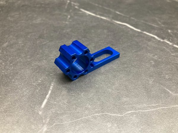 画像9: 🔩 アルミ削り出し 汎用ホースホルダー｜シグナスX / BWS125対応 (9)