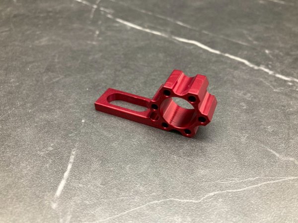 画像2: 🔩 アルミ削り出し 汎用ホースホルダー｜シグナスX / BWS125対応 (2)