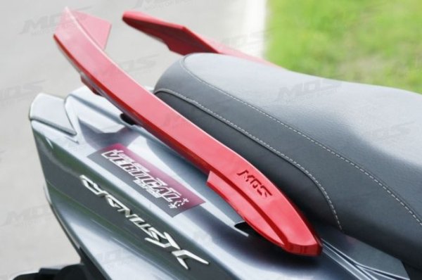 画像2: 🔵 MOS セパレート グラブバー（ブルー）｜4型 シグナスX対応 (2)