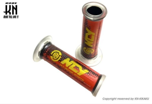 画像2: ✨ NCY クリアーデジタルグリップ【120mm】貫通タイプ｜22.2mmハンドル用 (2)