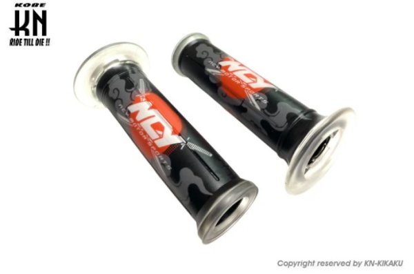 画像2: ✨ NCY クリアーデジタルグリップ【120mm】貫通タイプ（AF11）｜22.2mmハンドル用 (2)