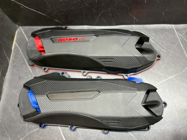 画像1: 【中古】KOSO 軽量クランクケースカバー + クランクケースカバーガスケット (1)