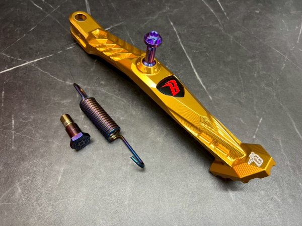 画像1: 🐐BAPHOMET バフォメット CNCサイドスタンド｜シグナスXR ７型・グリファス 6型・FORCE対応 (1)