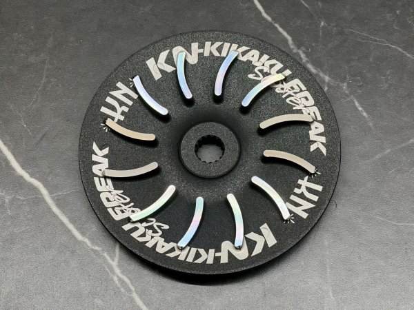 画像2: 🏁 KN企画 ハイスピードプーリーキット NMAX 2型／グリファス／X FORCE／AEROX対応｜テフロンコート仕様 (2)