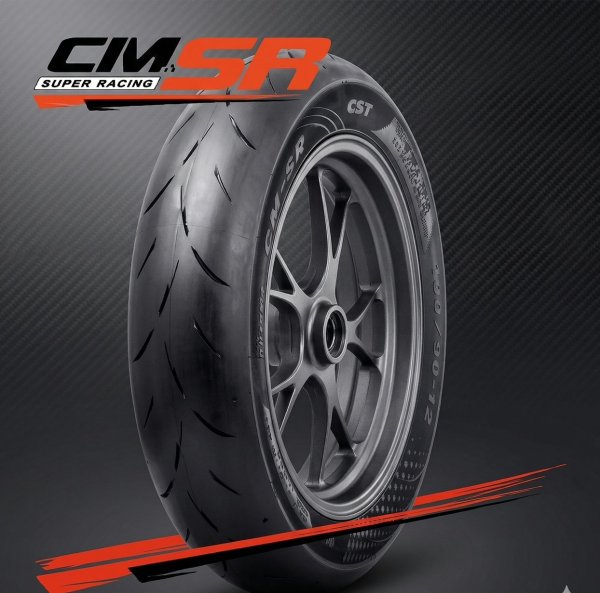 画像1: 🔥 CST CM-SR 2nd｜ミディアム / ソフト｜100/90-12（F）120/80-12（R） (1)