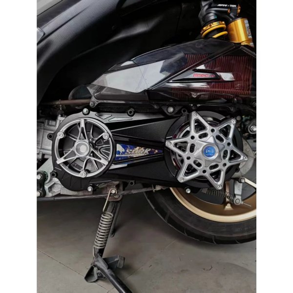 画像8: 🐍SCRK CNC削り出し クランクケースカバー｜グリファス / NMAX2型 / X FORCE対応 (8)