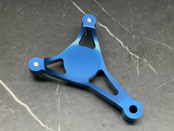 画像14: 🦔HEDGEHOG ヘッジホッグ HS1専用 カチ上げサイレンサーステー｜シグナスX対応 ブラケット (14)