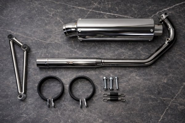 画像1: 🔥 ガレージバル 83π ストリートマフラー｜シグナスX 2〜5型対応 YS-12 / YS-14 (1)