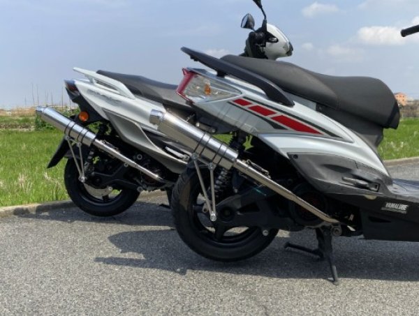 画像6: 🔥 ガレージバル 83π ストリートマフラー｜シグナスX 2〜5型対応 YS-12 / YS-14 (6)