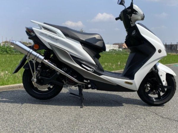 画像4: 🔥 ガレージバル 83π ストリートマフラー｜シグナスX 2〜5型対応 YS-12 / YS-14 (4)