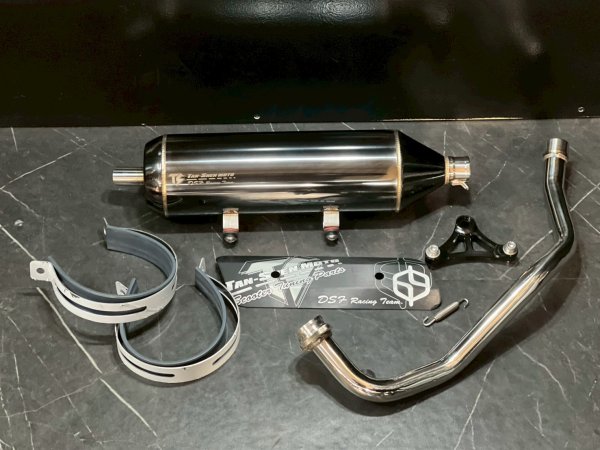 画像1: 🔥 TAN-SHEN MOTO 隔壁マフラー｜SMAX / マジェスティS対応【台湾廃盤モデル】 (1)