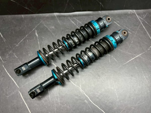 画像1: 【中古品】🏍️ KN企画 リアサス 4.5型用｜スーパーアブソーベントショック　ブルー (1)