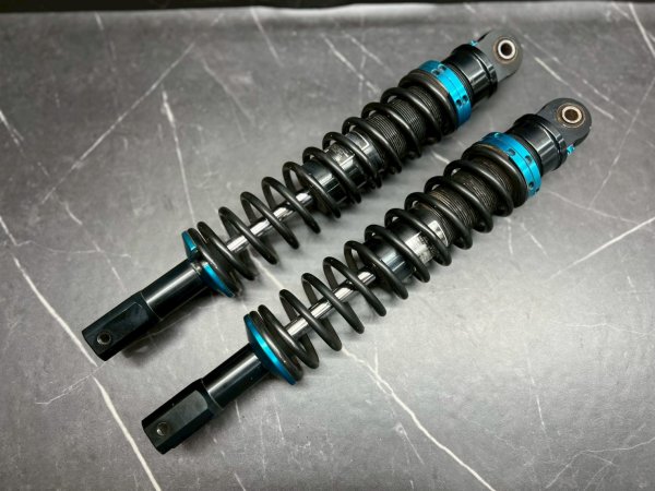 画像2: 【中古品】🏍️ KN企画 リアサス 4.5型用｜スーパーアブソーベントショック　ブルー (2)
