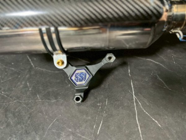 画像5: 【中古】Bumblebee バンブルビー SS1チタン カーボンカバー　シグナスX・BW'S125/[125cc〜158cc用] (5)