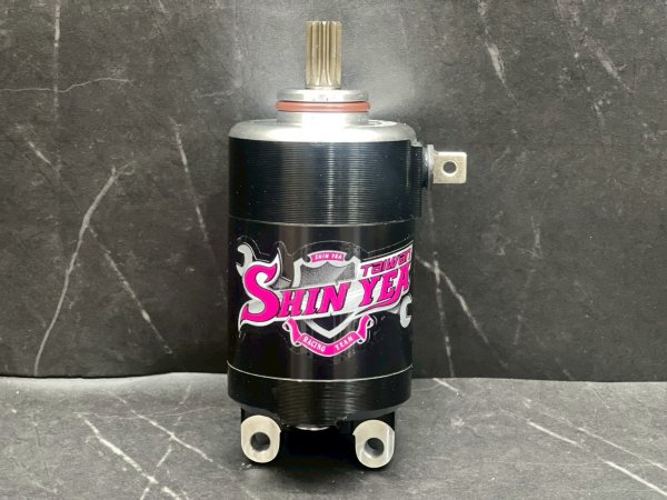 画像1: 🔋 新雅部品 強化セルモーター 70mm以下用｜シグナスX・BW'S125・マジェスティS対応【ブラック】 (1)