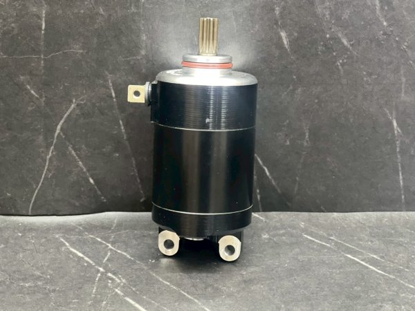 画像2: 🔋 新雅部品 強化セルモーター 70mm以下用｜シグナスX・BW'S125・マジェスティS対応【ブラック】 (2)