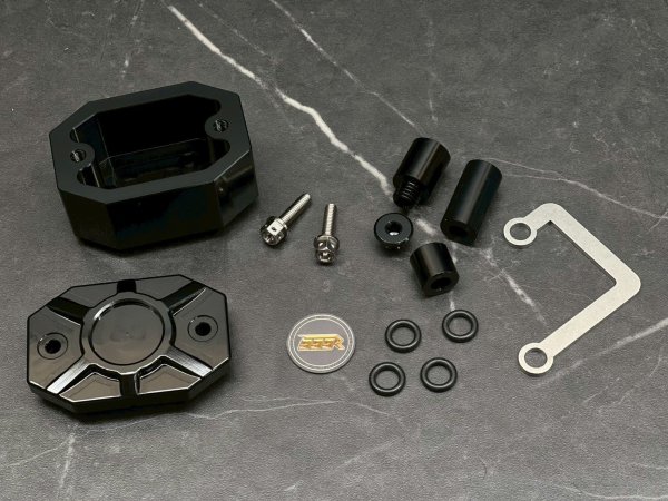 画像7: 💎 999R Brembo RCS ラジアルブレーキマスターシリンダー用 CNCタンクセット｜シグナスX 7型 (7)