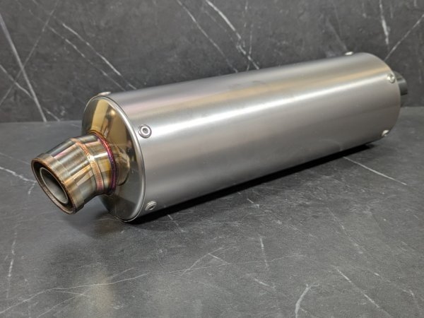 画像1: 🔧 ガレージバル シグナスX2〜5型/グリファス/シグナスX7型 マフラー用 リペアサイレンサー｜80Φ / 83Φ / 100Φ / バッフルタイプ (1)