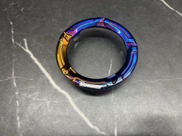 画像1: 🐐 Baphomet チタン燃料キャップリング｜グリファス　シグナスｘ７型 (1)
