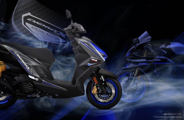 画像2: 【800台限定・新車】YAMAHA CYGNUS X SPECIAL EDITION マットチタン｜シグナスX 7型 スペシャルエディション｜納車前点検・自賠責24か月付き (2)