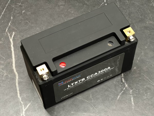 画像3: 🔋LEADMAX リードマックス LM7B-4　リチウムイオンバッテリー　シグナスｘ２〜７型　グリファス６型　対応 (3)