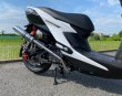 画像4: 🔥 ガレージバル 83π ストリートマフラー YG-11【2本バンド仕様】｜グリファス・シグナスｘ7型/XR  社外スイングアーム対応 (4)