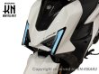 画像2: 🏁KN企画 デイライトカバー ダークスモーク｜シグナスX 7型 / XR対応 (2)