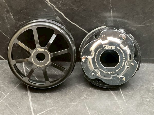 画像1: 🏁 KAO / CSRK 軽量強化クラッチ＋ストレートSLIT軽量クラッチアウター｜シグナスX / BW’S125系対応 (1)