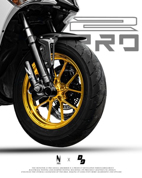 画像13: 🐲 FREAK FACTORY  Z2 PRO 全調整 フロントフォーク｜シグナスX 2型〜5型 / グリファス6型 / シグナスX7型対応 (13)