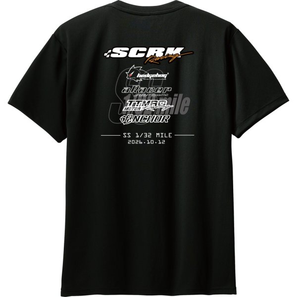 画像1: 🏁  GUYS × SCRK SS1/32mile 記念Tシャツ｜サーキット秋ヶ瀬スクーターミーティング 受注生産・10/26締切 2026年度 (1)