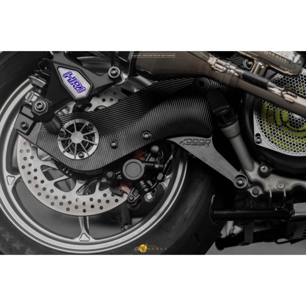 画像3: 🏁 999R CNC 鍛造アルミ スイングアーム｜シグナスX 4型・5型対応 (3)