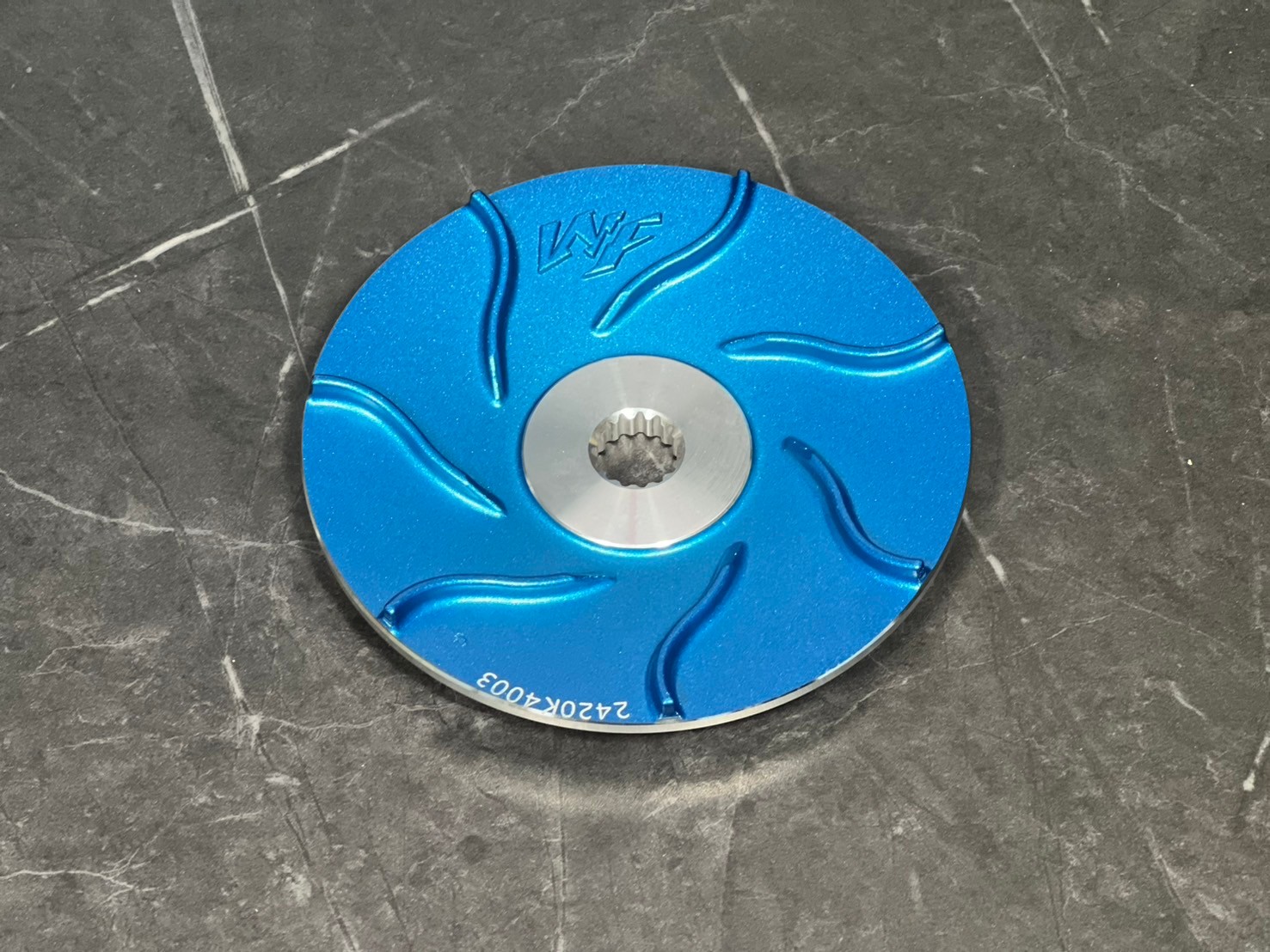 レスポンス＆最高速アップ！WF ハイスピードプーリー（ピンク/ブルー）